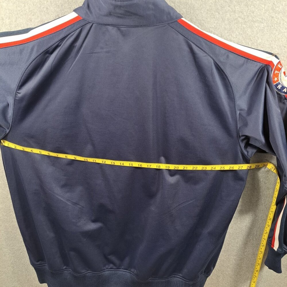 Stitches MLB Texas Rangers Jacket Mens 2XL Gen Merch Full Zip Applique 96127 - Picture 9 of 11
